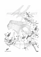 STAND / FOOTREST for Yamaha XSR 2024