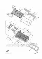 CYLINDER HEAD  for Yamaha XSR 2024