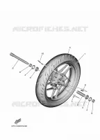 FRONT WHEEL for Yamaha XSR 2024