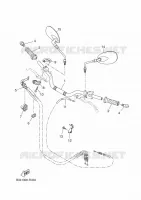 HANDLEBAR & CABLES for Yamaha XSR 2024
