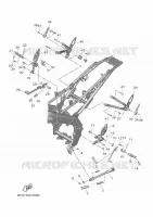 STAND / FOOTREST for Yamaha XSR 2024