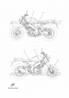 STICKER for Yamaha XSR 2024