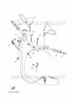 HANDLEBAR & CABLES for Yamaha MT 2024