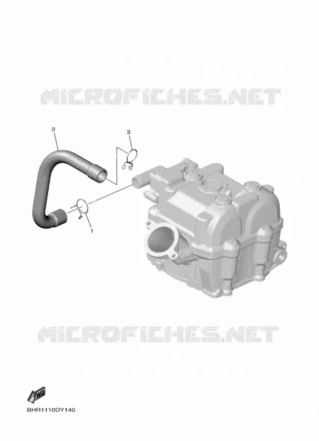 AIR INDUCTION SYSTEM AIS Yamaha MOTO 450 2024 YZF  YZ450F