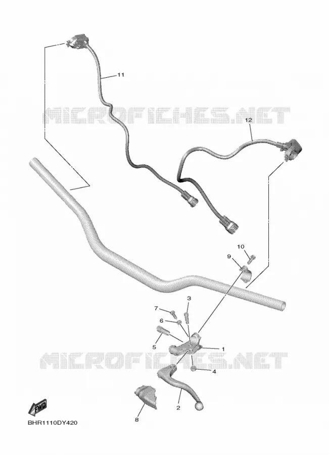 SWITCH / LEVER Yamaha MOTO 450 2024 YZF  YZ450F