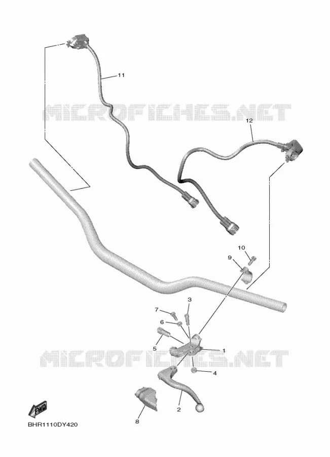 SWITCH / LEVER Yamaha MOTO 450 2024 YZF  YZ450F