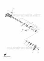 GEAR SHIFT SHAFT / LEVER for Yamaha R7 2024