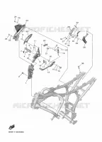 STAND / FOOTREST 2 for Yamaha R7 2024