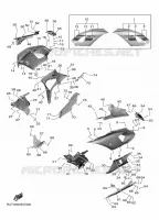 FAIRING 2 for Yamaha R7 2024