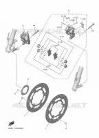 FRONT BRAKE CALIPER for Yamaha R7 2024