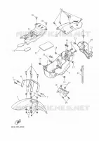FENDER for Yamaha XSR 2024