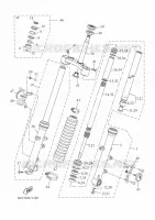 FRONT FORK for Yamaha XSR 2024