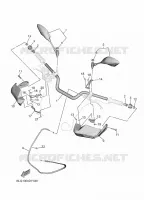 HANDLEBAR & CABLES for Yamaha TRACER 2024