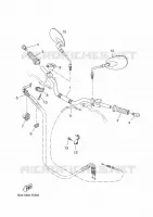 HANDLEBAR & CABLES for Yamaha XSR 2024