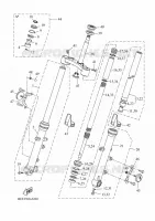 FRONT FORK for Yamaha XSR 2024