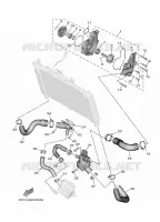 WATER PUMP for Yamaha XSR 2024
