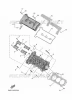 CYLINDER HEAD  for Yamaha XSR 2024