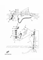 REAR BRAKE MASTER CYLINDER for Yamaha XSR 2024