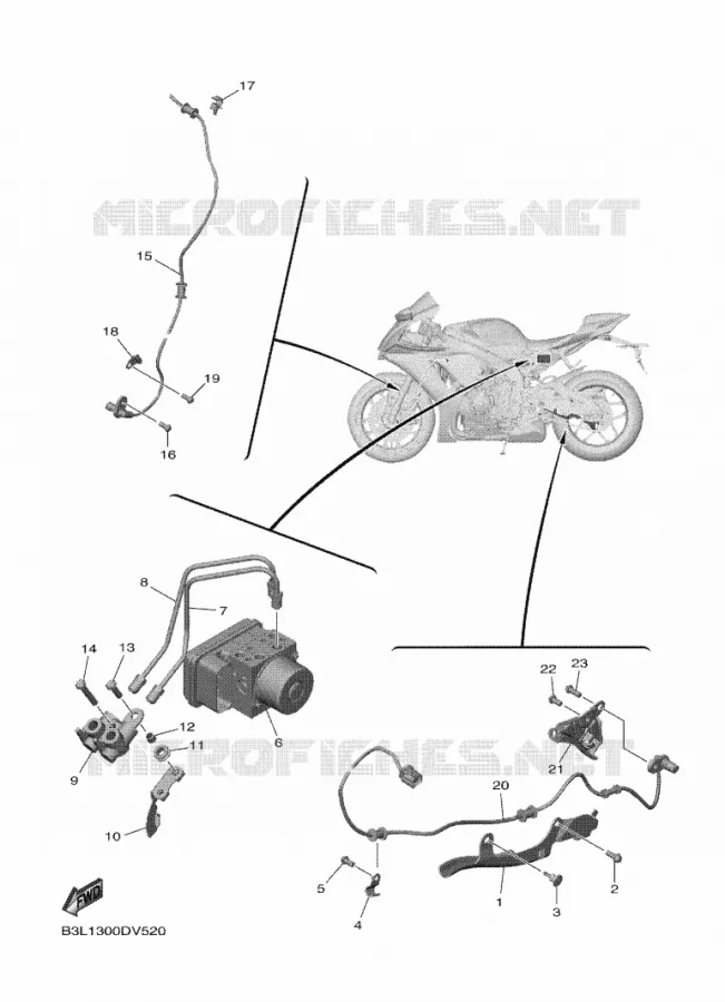 ELECTRICAL 3 Yamaha MOTO 1000 2024 R1  YZF1000