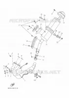EXHAUST for Yamaha TENERE 2024