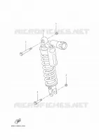 REAR SHOCK ABSORBER for Yamaha TENERE 2024