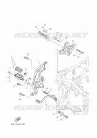 STAND / FOOTREST 2 for Yamaha TENERE 2024