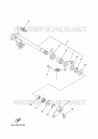 GEAR SHIFT SHAFT / LEVER for Yamaha TENERE 2024