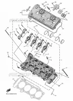 CYLINDER HEAD  for Yamaha R1 2024