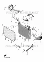 OIL COOLER for Yamaha R1 2024