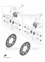 FRONT BRAKE CALIPER for Yamaha R1 2024