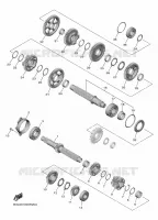 TRANSMISSION for Yamaha R1 2024