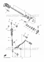 GEAR SHIFT SHAFT / LEVER for Yamaha R1 2024