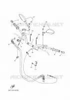 HANDLEBAR & CABLES for Yamaha MT 2024