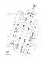 FRONT FORK for Yamaha MT 2024