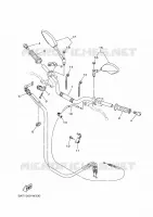 HANDLEBAR & CABLES for Yamaha MT 2024