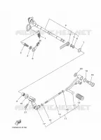 GEAR SHIFT SHAFT / LEVER for Yamaha MT 2024