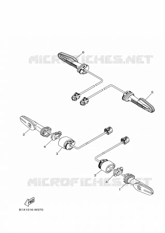 INDICATOR Yamaha MOTO 300 2024 R3  YZF320-A