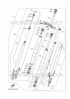 FRONT FORK for Yamaha R3 2024