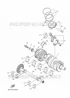 CRANKSHAFT / PISTON for Yamaha MT 2024
