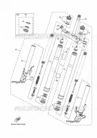 FRONT FORK for Yamaha MT 2024