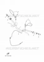 HANDLEBAR & CABLES for Yamaha MT 2024