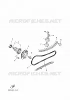 CAMSHAFT / TIMING CHAIN for Yamaha NMAX 2024