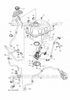 FUEL TANK for Yamaha NMAX 2024