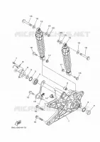 SWINGARM / SHOCK ABSORBER for Yamaha NMAX 2024