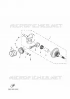 CRANKSHAFT / PISTON for Yamaha TRICITY 2024