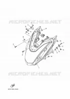 HEADLIGHT for Yamaha TRICITY 2024