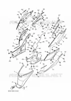 SIDE COVER for Yamaha TRICITY 2024