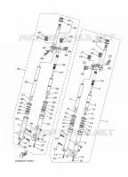 FRONT FORK for Yamaha TRICITY 2024
