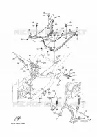 STAND / FOOTREST for Yamaha TRICITY 2024