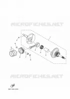 CRANKSHAFT / PISTON for Yamaha TRICITY 2024